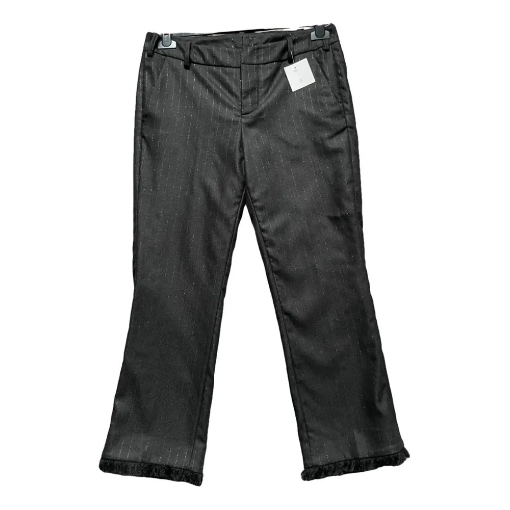 Zadig and Voltaire black pinstriped (striped) pants